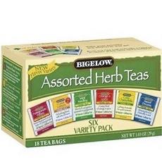 Bigelow 6 Assorted Herbal Teas (6x18 Bag )