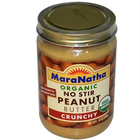 Maranatha Organic Peanut Butter No Stir Crunchy (6x16 OZ)