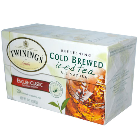 Twinings Cold Brew English Classic Iced Tea (6x20 Bag)