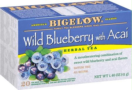 Bigelow BluBerry Acai Tea (6x20BAG )