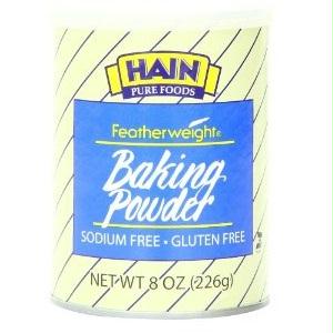 Hain Pure Foods Baking Powder Low Salt (12x8 Oz)