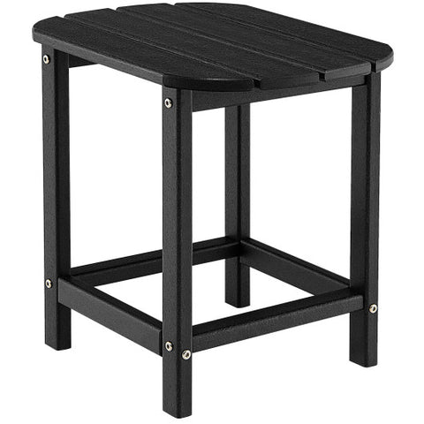 18 Feet Rear Resistant Side Table for Garden Yard and Patio-Black