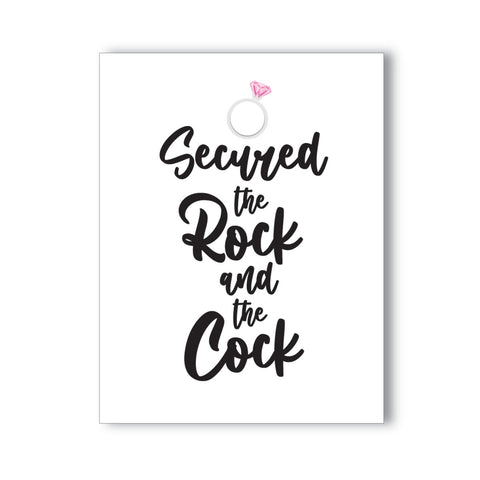 Secured Rock &amp; Cock Naughty Kard