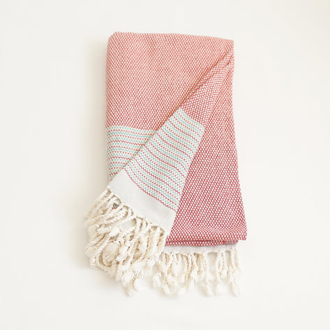 100% Turkish Cotton Handwoven Throw Blankets