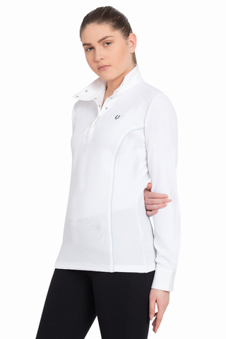 TuffRider Ladies Kirby Kwik Dry Long Sleeve Show Shirt