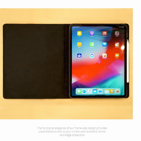 MacCase Premium Leather iPad Pro Folio Case