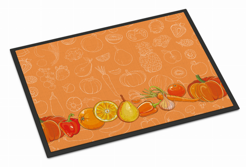 Fruits and Vegetables Indoor or Outdoor Mat