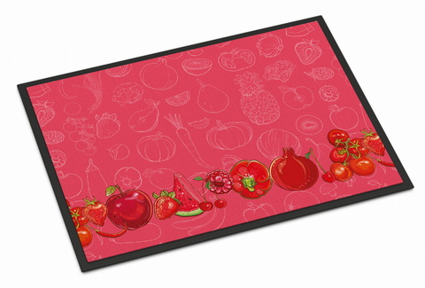 Fruits and Vegetables Indoor or Outdoor Mat