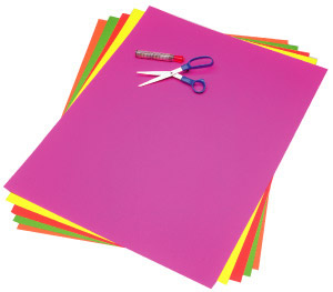 Fluorescent Poster Board