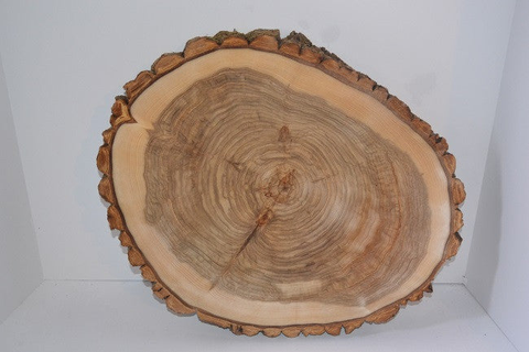 Rustic Slab Charcuterie board, Cake Stand, Cutting Board, Food Serving, or Center Piece, With Legs, With Bark