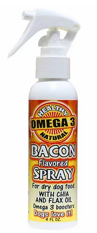 Bacon Spray For Dry Dog Food