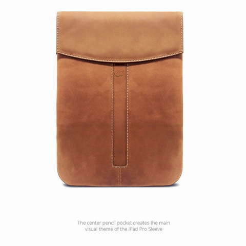 MacCase Premium Leather iPad Pro Sleeve