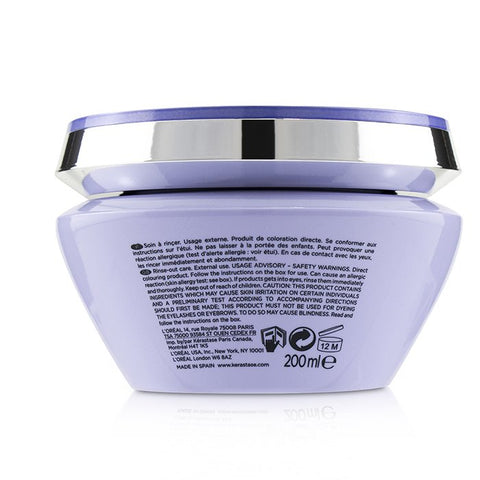 Blond Absolu Masque Ultra-violet Anti-brass Blonde Perfecting Purple Masque (lightened Cool Blonde Hair) -