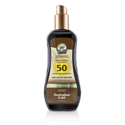 Spray Gel Sunscreen Spf 50 With Instant Bronzer - 237ml/8oz