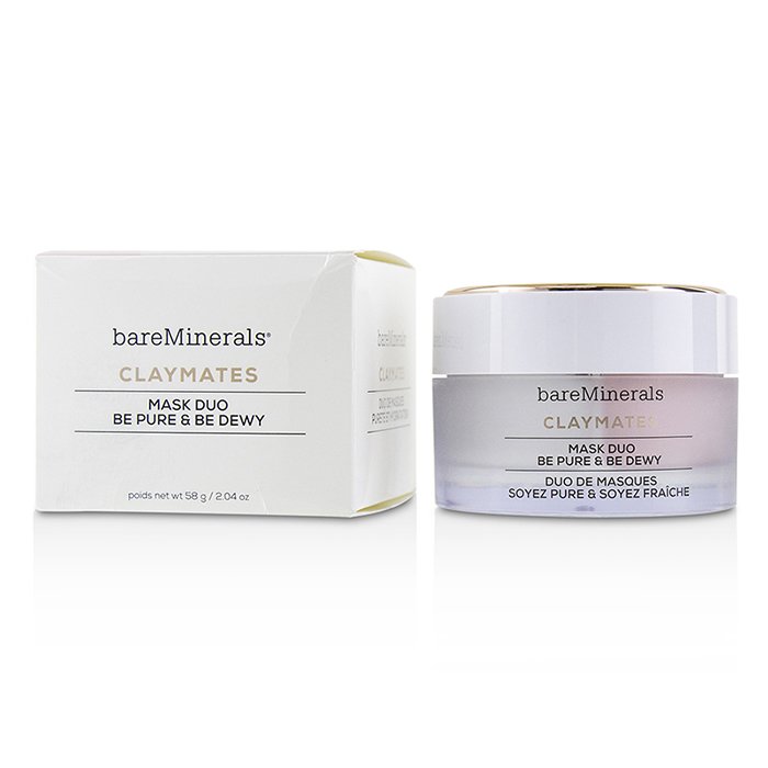 Claymates Be Pure &amp; Be Dewy Mask Duo - 58g/2.04oz