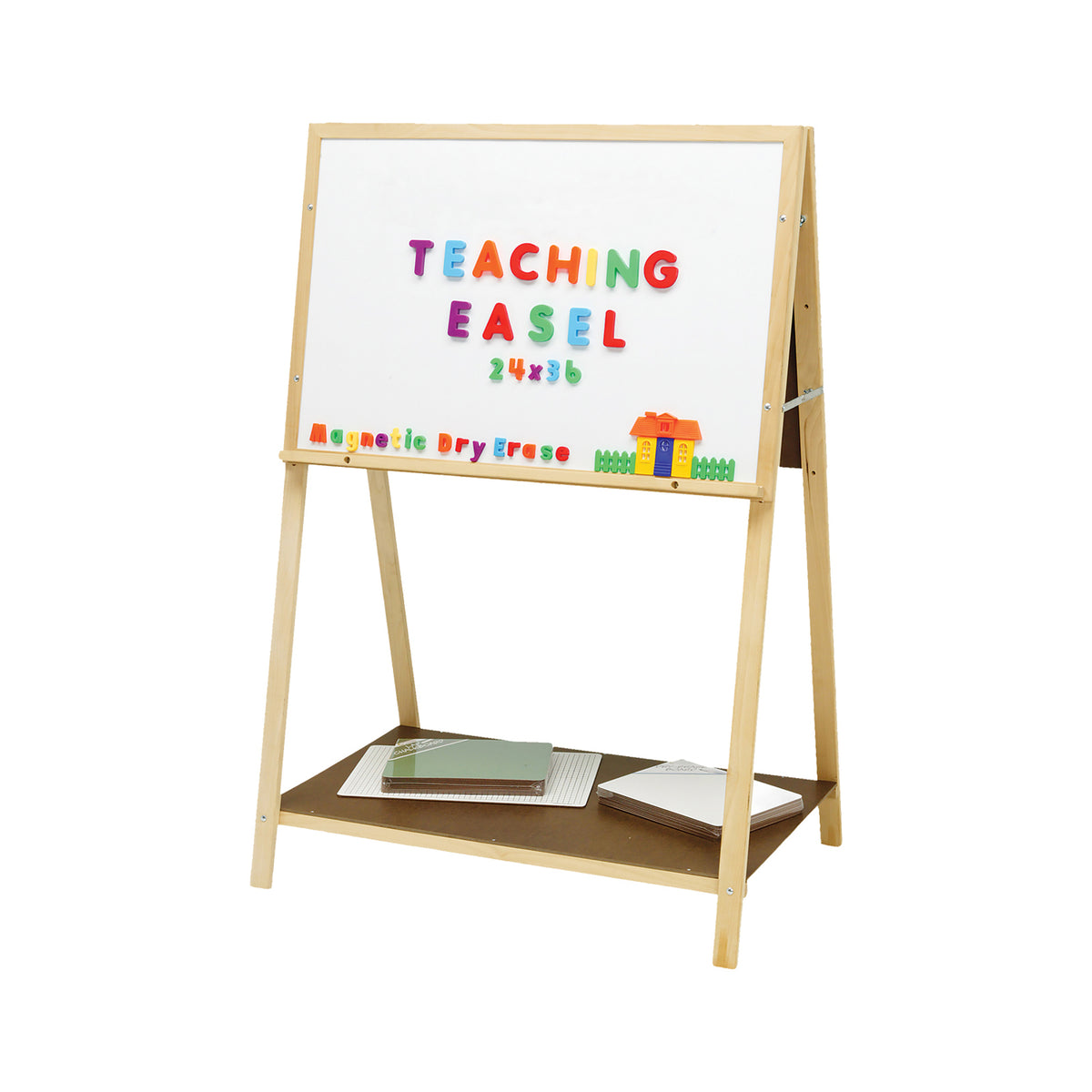 Magnetic Teaching Easel, 54" H x 36" W