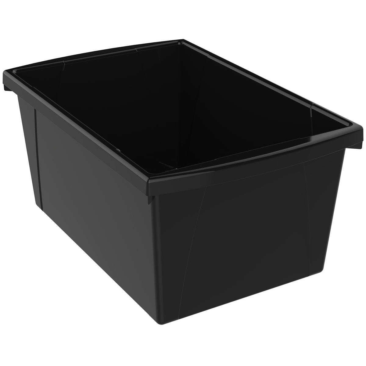 Medium Classroom Storage Bin, Black