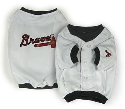 Atlanta Braves Dog Jersey Alternate Design