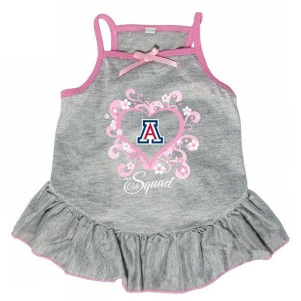 Arizona Wildcats "too Cute Squad" Pet Dress