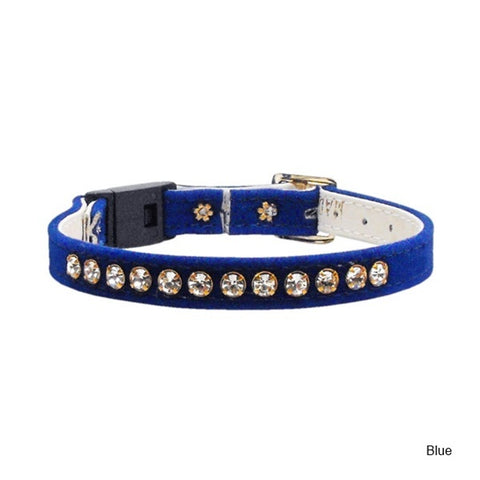 Velvet Breakaway Cat Collar