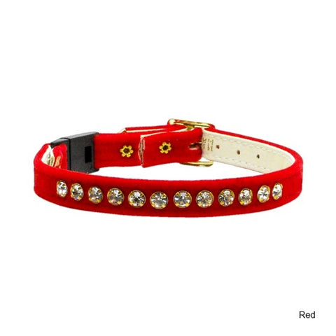 Velvet Breakaway Cat Collar