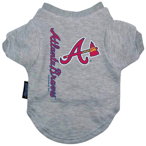 Atlanta Braves Dog Tee Shirt