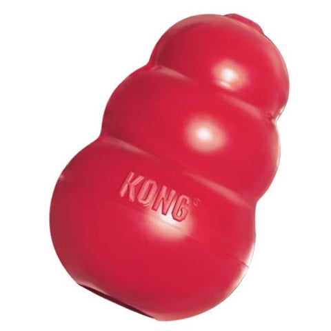 Kong Classic Dog Toy - Red - Xx-large - Dogs Over 85 Lbs (6" Tall X 1.5" Diameter)