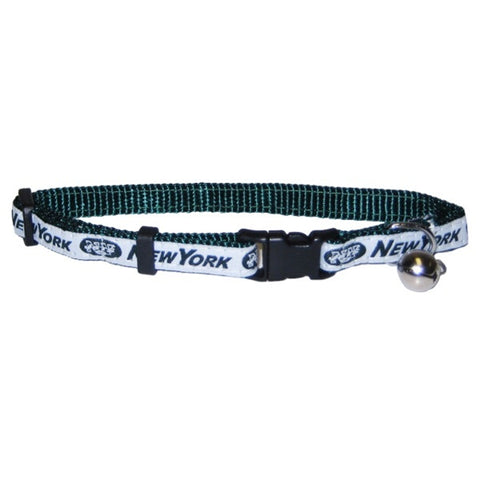 New York Jets Breakaway Cat Collar