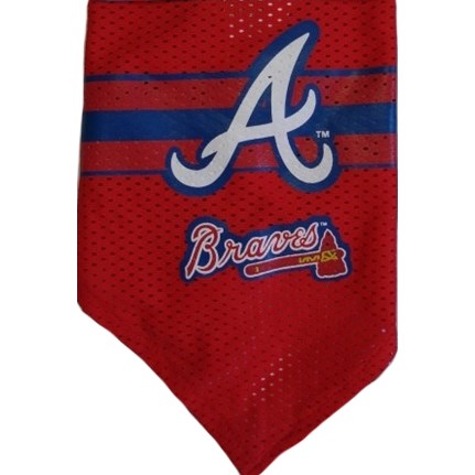 Atlanta Braves Mesh Dog Bandana