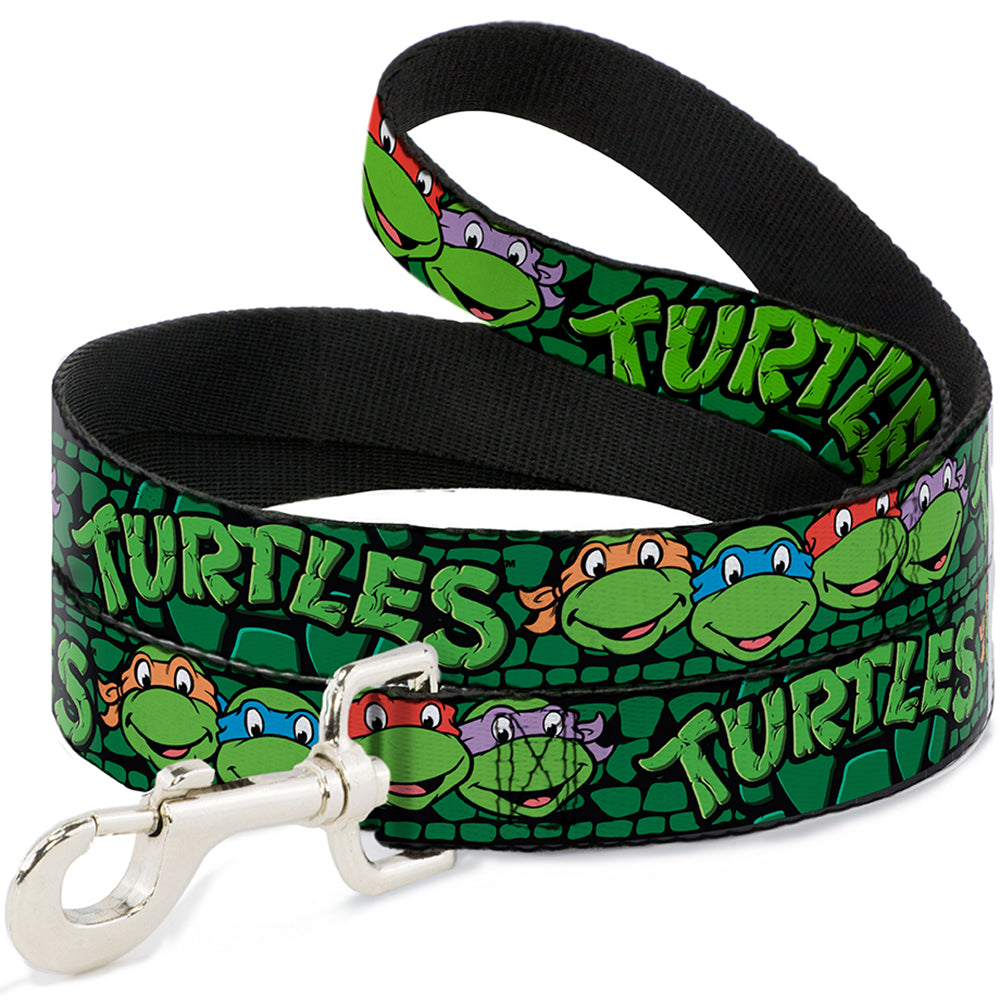 Buckle-down Classic Tmnt Group Faces Pet Leash