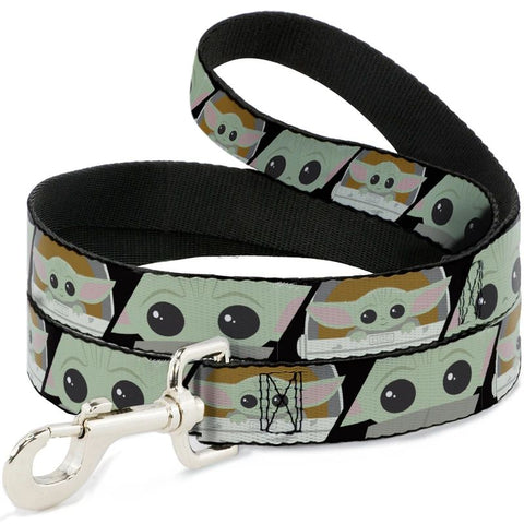 Star Wars The Mandalorian The Child Chibi Face Pet Leash