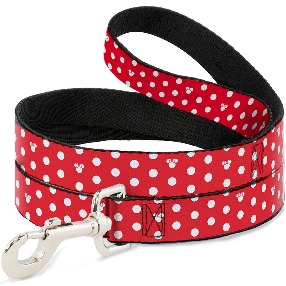 Buckle-down Minnie Mouse Polka Dot Pet Leash