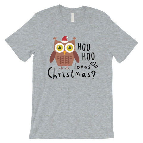 Hoo Christmas Owl Mens T-Shirt