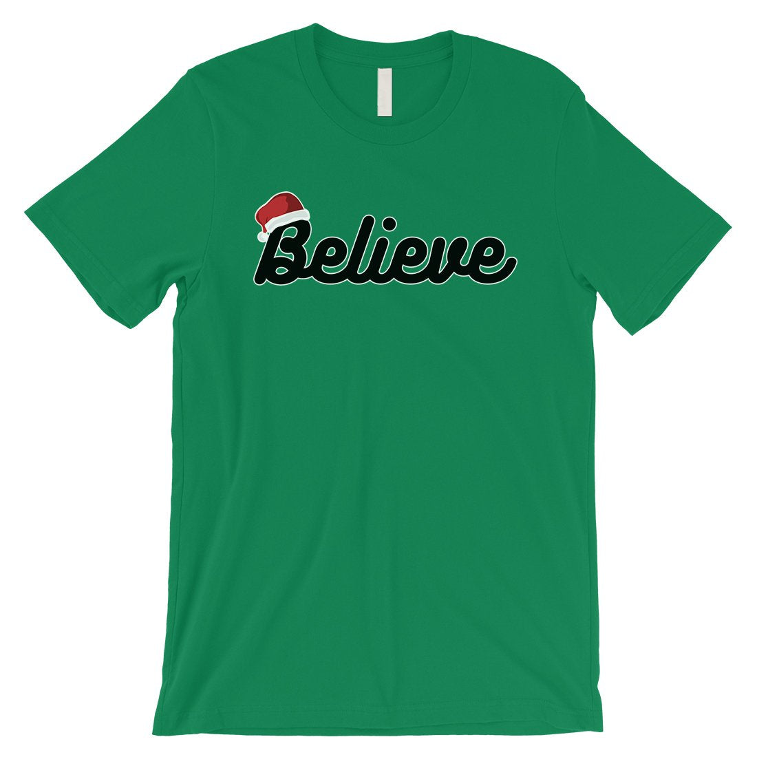 Believe Santa Hat Mens T-Shirt