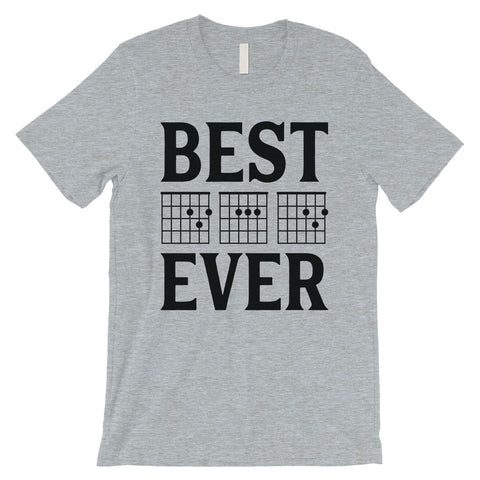 Best Dad Ever Guitar Chord Mens Musical Supportive Shirt Dad Gift