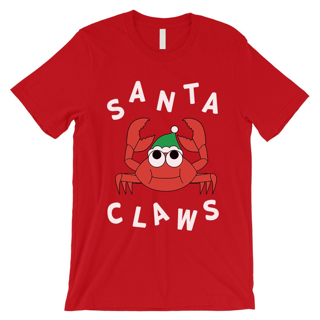 Santa Claws Crab Mens T-Shirt