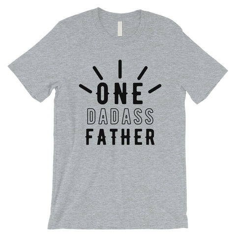 One Dadass Father Mens Funny Loving Cool Father's Day Shirt For Dad