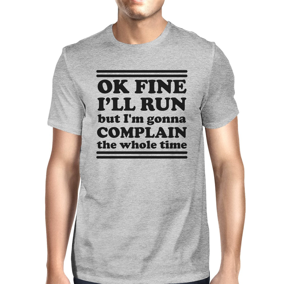 Run Complain Mens Funny Graphic Tee Short Sleeve T-Shirt For Gym