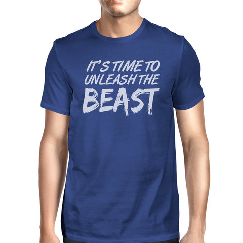 Unleash Beast Mens Funny Workout Shirt T-Shirt Workout Lover Gifts