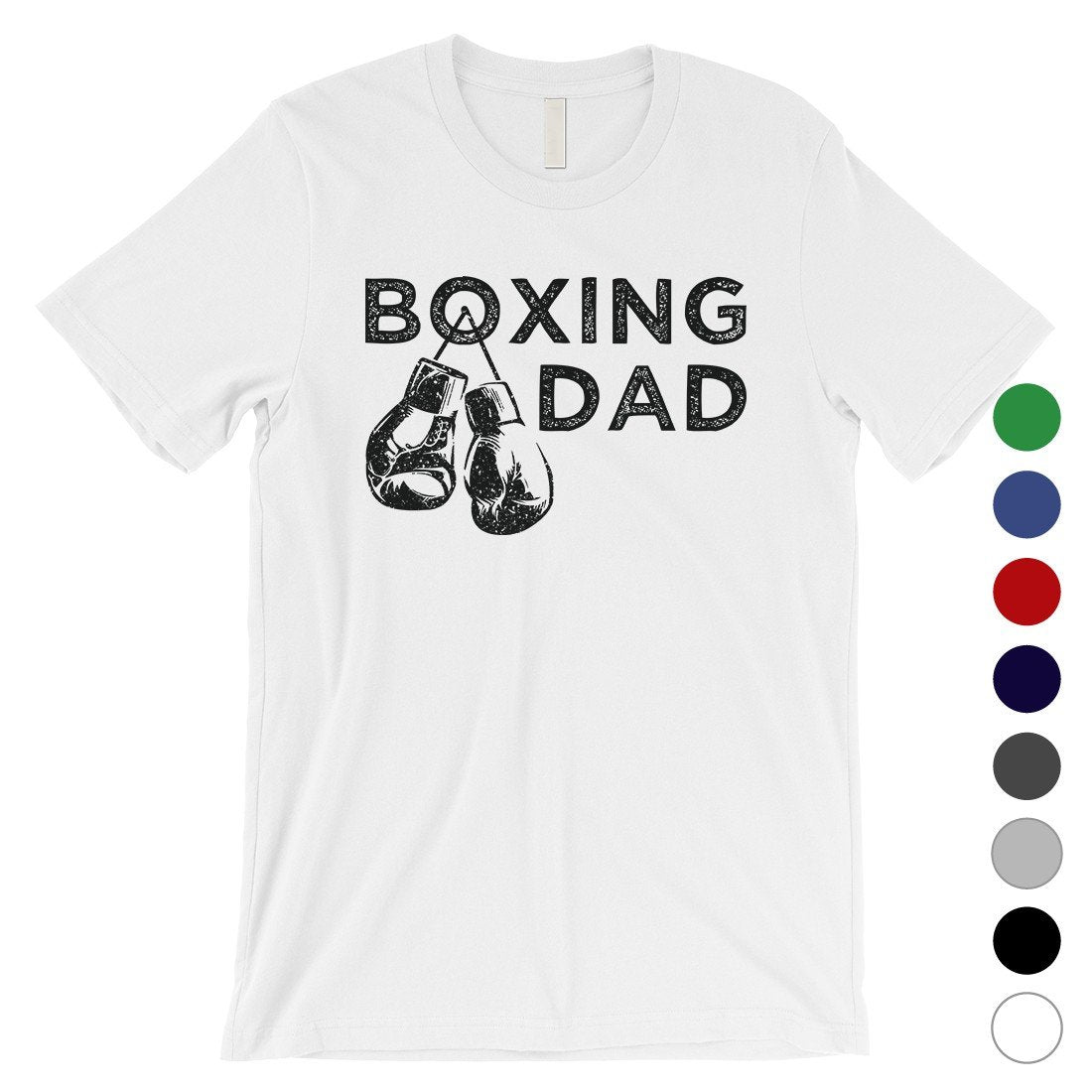 Boxing Dad Mens Confident Supportive Cool Fathers Day Shirt Gift