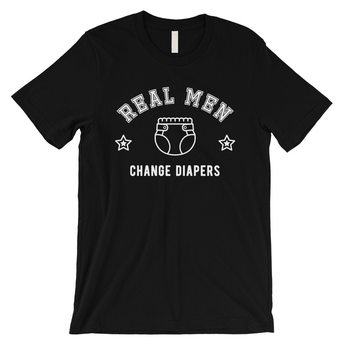 Real Men Change Diapers Mens Silly Wonderful Supportive Dad Shirt