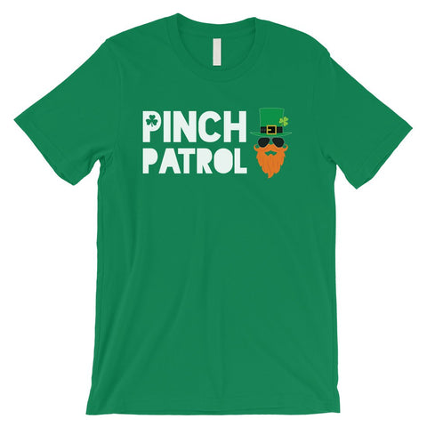 Pinch Patrol Leprechaun Mens Tee Shirt Gag St Patrick's Day T-Shirt