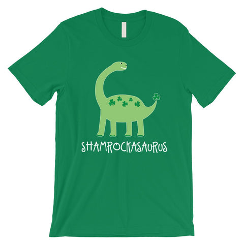 Shamrock Saurus Mens Gag St. Patrick's Day T-Shirt Irish Men Gift