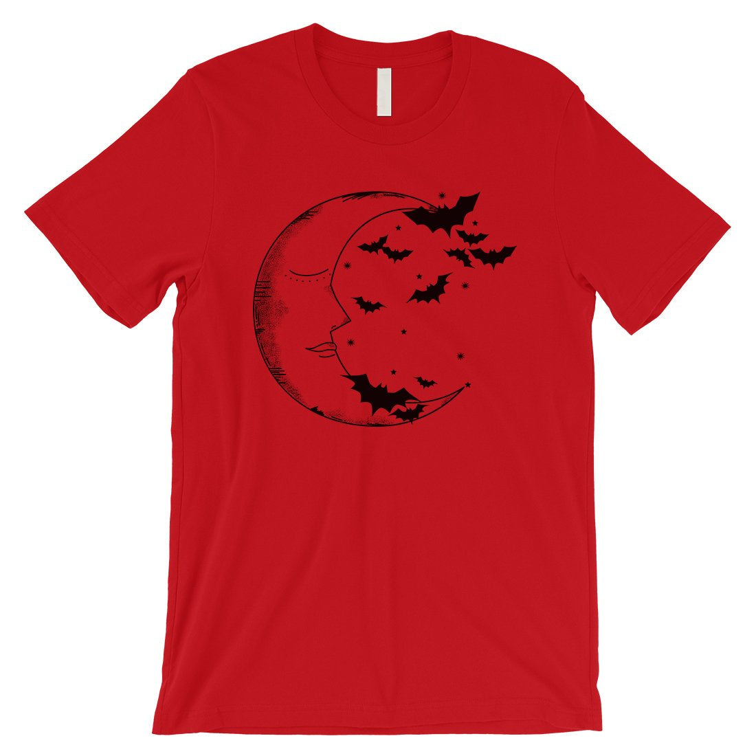 Moon And Bats Mens T-Shirt