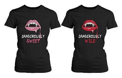 Best Friend Dangerously Sweet and Wild Best Friends Matching BFF Shirt