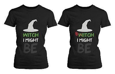 Best Friend Shirts - Witch Bitch Matching BFF Matching Shirts