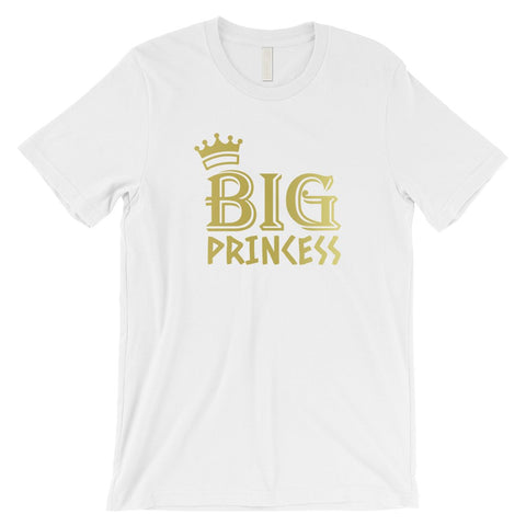 Big Little Princesss-GOLD Mens T-Shirt Creative Loving Cool Gifts