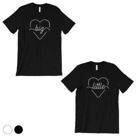 Big Little Line Heart-SILVER Mens T-Shirt Meaningful Sisterhood