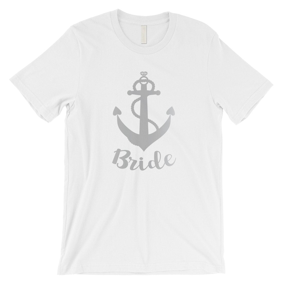 Bride Crew Anchor-SILVER Mens T-Shirt Perfect Exciting Celebration