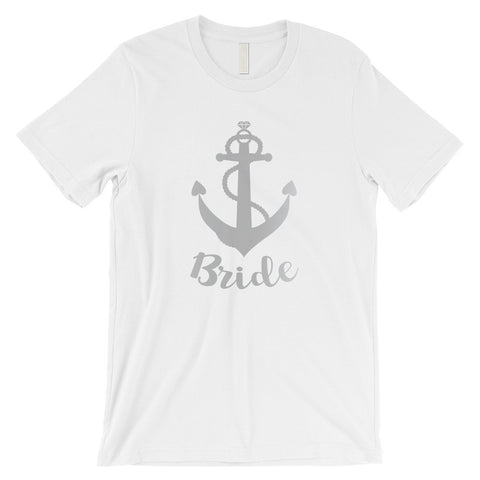 Bride Crew Anchor-SILVER Mens T-Shirt Perfect Exciting Celebration